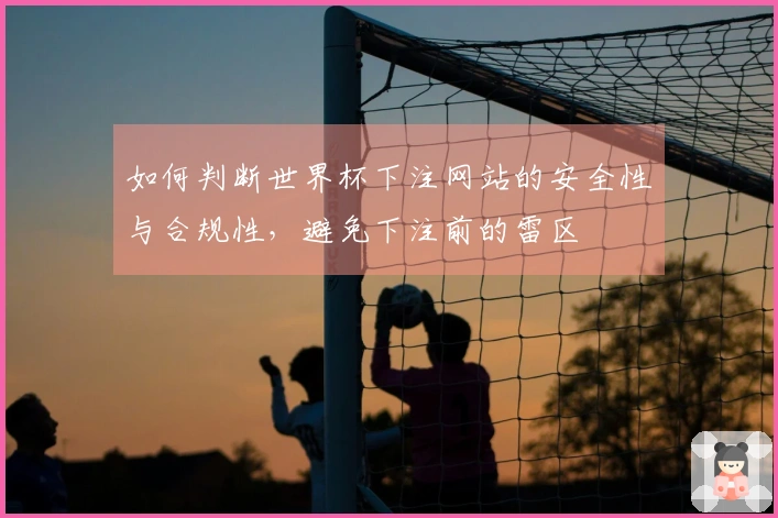 如何判断世界杯下注网站的安全性与合规性，避免下注前的雷区