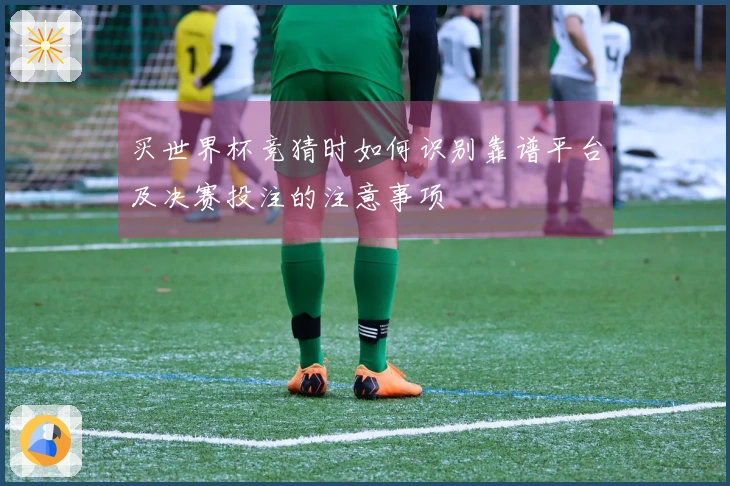买世界杯竞猜时如何识别靠谱平台及决赛投注的注意事项