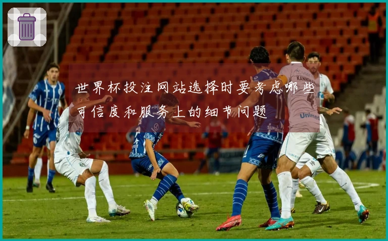 世界杯投注网站选择时要考虑哪些可信度和服务上的细节问题